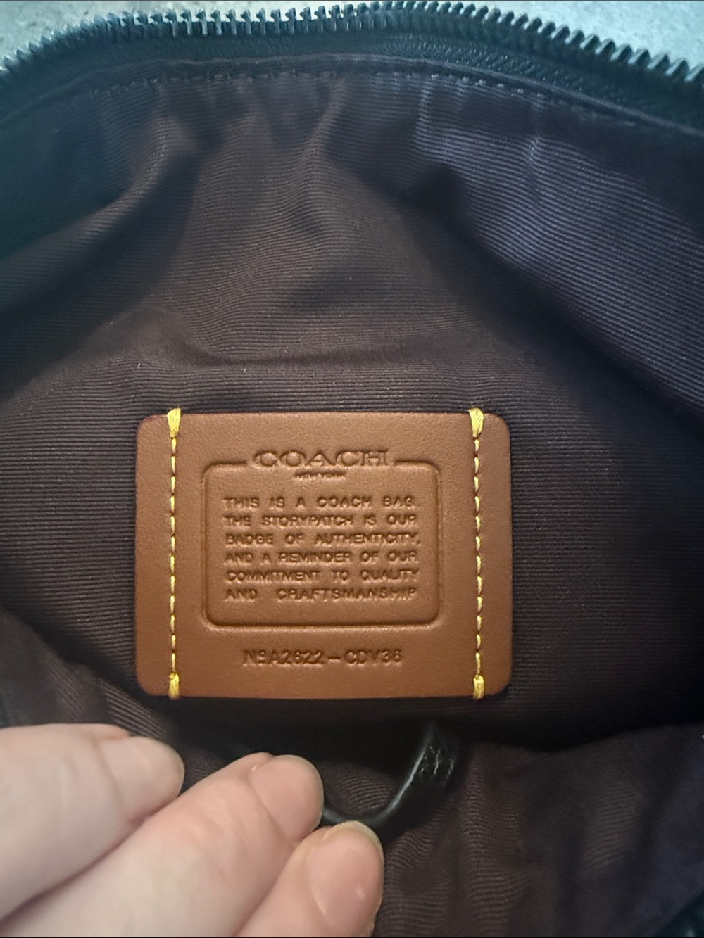 Coach Ella small shoulder bag black - Picture 4 of 4